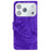 For iPhone 18 Pro / 17 Pro Case Tiger Imprint Leather Wallet Phone Cover - Purple - 7