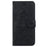For iPhone 18 Pro / 17 Pro Stand Case Lily Flower Imprint Leather Phone Cover with Wrist Strap - Black - 6