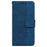 For iPhone 18 Pro Max / 17 Pro Max Case Geometry Pattern Leather Wallet Phone Cover with Wrist Strap - Blue - 6