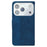 For iPhone 18 Pro Max / 17 Pro Max Case Geometry Pattern Leather Wallet Phone Cover with Wrist Strap - Blue - 7