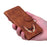 For iPhone 18 Pro Max / 17 Pro Max Stand Case PU Leather Phone Cover Butterfly Printed - Brown - 6