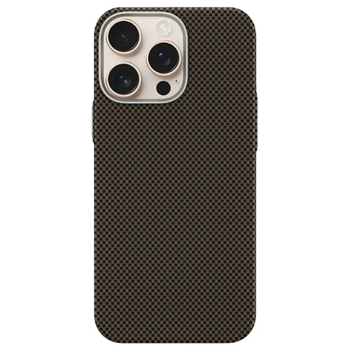 GKK For iPhone 16 Pro Case Compatible with MagSafe PC + TPU Ultra Thin Phone Cover - Gold - 1