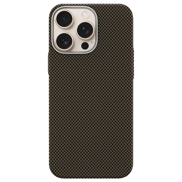 GKK For iPhone 16 Pro Case Compatible with MagSafe PC + TPU Ultra Thin Phone Cover - Gold - 1