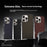 GKK For iPhone 16 Pro Case Compatible with MagSafe PC + TPU Ultra Thin Phone Cover - Gold - 2