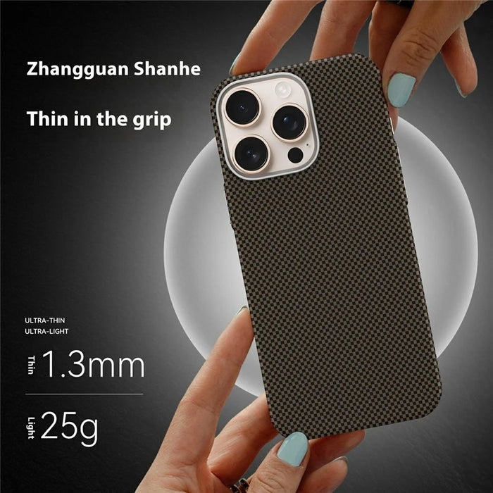 GKK For iPhone 16 Pro Case Compatible with MagSafe PC + TPU Ultra Thin Phone Cover - Gold - 3
