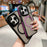 For iPhone 15 Pro Max Magnetic Case Skin-Touch TPU Acrylic Phone Back Cover with Lens Protector Kickstand - Orange - 7