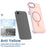 For iPhone 17e / 16e Case Compatible with MagSafe Color Changing TPU Phone Back Cover - White - 4