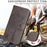 For iPhone 18 Pro Max / 17 Pro Max Phone Case with Stand Cat Tree Pattern Leather Wallet Mobile Cover - Grey - 4