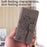 For iPhone 18 Pro Max / 17 Pro Max Phone Case with Stand Cat Tree Pattern Leather Wallet Mobile Cover - Grey - 5