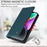 YIKATU For iPhone 18 Pro Max / 17 Pro Max Phone Cases  Magnetic Closure PU Leather Mobile Cover - Green - 3