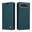 YIKATU For iPhone Air Phone Cases  Magnetic Closure PU Leather Mobile Cover - Green - 1