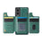 MAGKING K3 Series For Samsung Galaxy S25 Edge Magnetic Case Wallet PC + TPU + PU Phone Cover - Green - 2