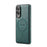 MAGKING K3 Series For Samsung Galaxy S25 Edge Magnetic Case Wallet PC + TPU + PU Phone Cover - Green - 4