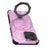 For iPhone 15 Pro Max Magnetic Case Rotating Metal Kickstand Shockproof PC + TPU Phone Back Cover - Pink - 6