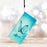 For iPhone 18 Pro / 17 Pro Wallet Case PU Leather Pattern Printing Stand Phone Cover with Strap - Blue Butterfly - 6