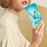 For iPhone Air Wallet Case PU Leather Pattern Printing Stand Phone Cover with Strap - Blue Butterfly - 5