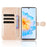 For FOSSiBOT S3 Pro 4G Wallet Case Dot Pattern Imprint PU Leather Phone Cover with Wrist Strap - Rose Gold - 2