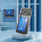 For iPhone 18 Pro / 17 Pro Clear Case TPU + PC + Acrylic Cell Phone Case with Card Holder - 3