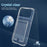 For iPhone 18 Pro / 17 Pro Clear Case TPU + PC + Acrylic Cell Phone Case with Card Holder - 4