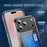 For iPhone 18 Pro / 17 Pro Clear Case TPU + PC + Acrylic Cell Phone Case with Card Holder - 5