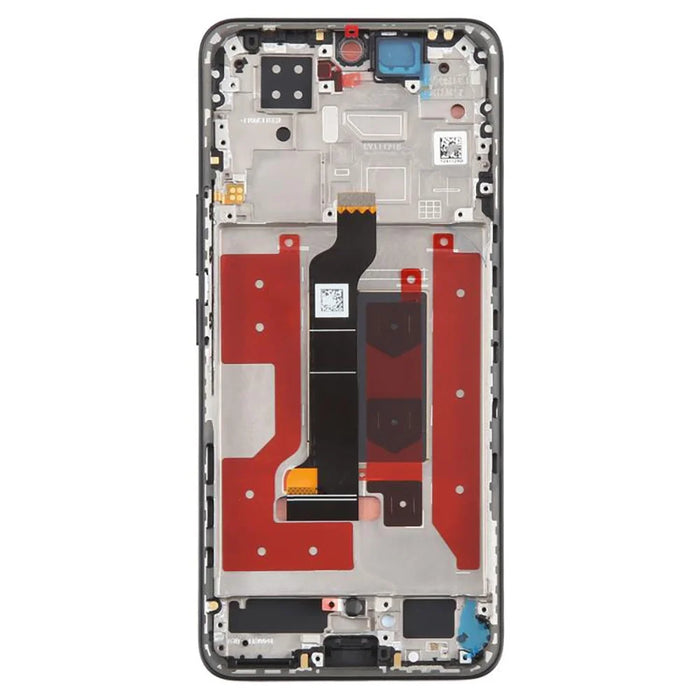 For Honor 200 5G ELI-AN00, ELI-NX9 OEM Grade S OLED Screen and Digitizer Assembly + Frame (Without Logo) - Black - 3