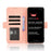 For itel Zeno 10 4G Leather Case Phone Wallet Cover with Multiple Card Slots - Pink - 3