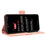 For itel Zeno 10 4G Leather Case Phone Wallet Cover with Multiple Card Slots - Pink - 4