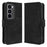For itel City 100 4G Leather Case Phone Wallet Cover with Multiple Card Slots - Black - 1