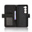 For itel City 100 4G Leather Case Phone Wallet Cover with Multiple Card Slots - Black - 5