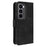 For itel City 100 4G Leather Case Phone Wallet Cover with Multiple Card Slots - Black - 7