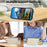 For iPhone 17e / 16e Case Kickstand Rhombus Leather + TPU Phone Cover with Shoulder Strap - Beige - 6