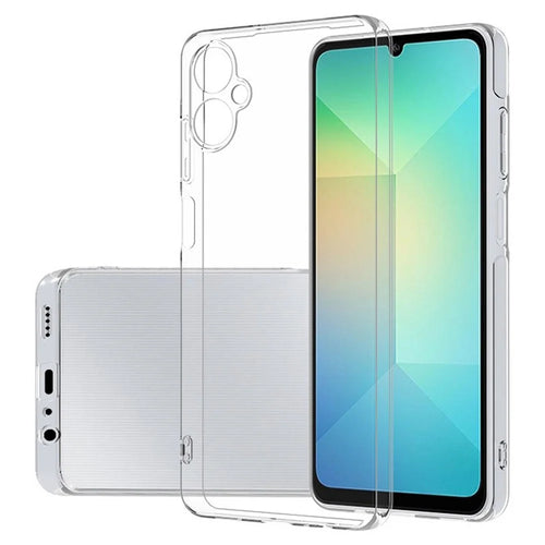 For Samsung Galaxy A08 5G / A08 4G / A07 4G Back Cover Ultra Thin Flexible TPU Clear Phone Case - 1