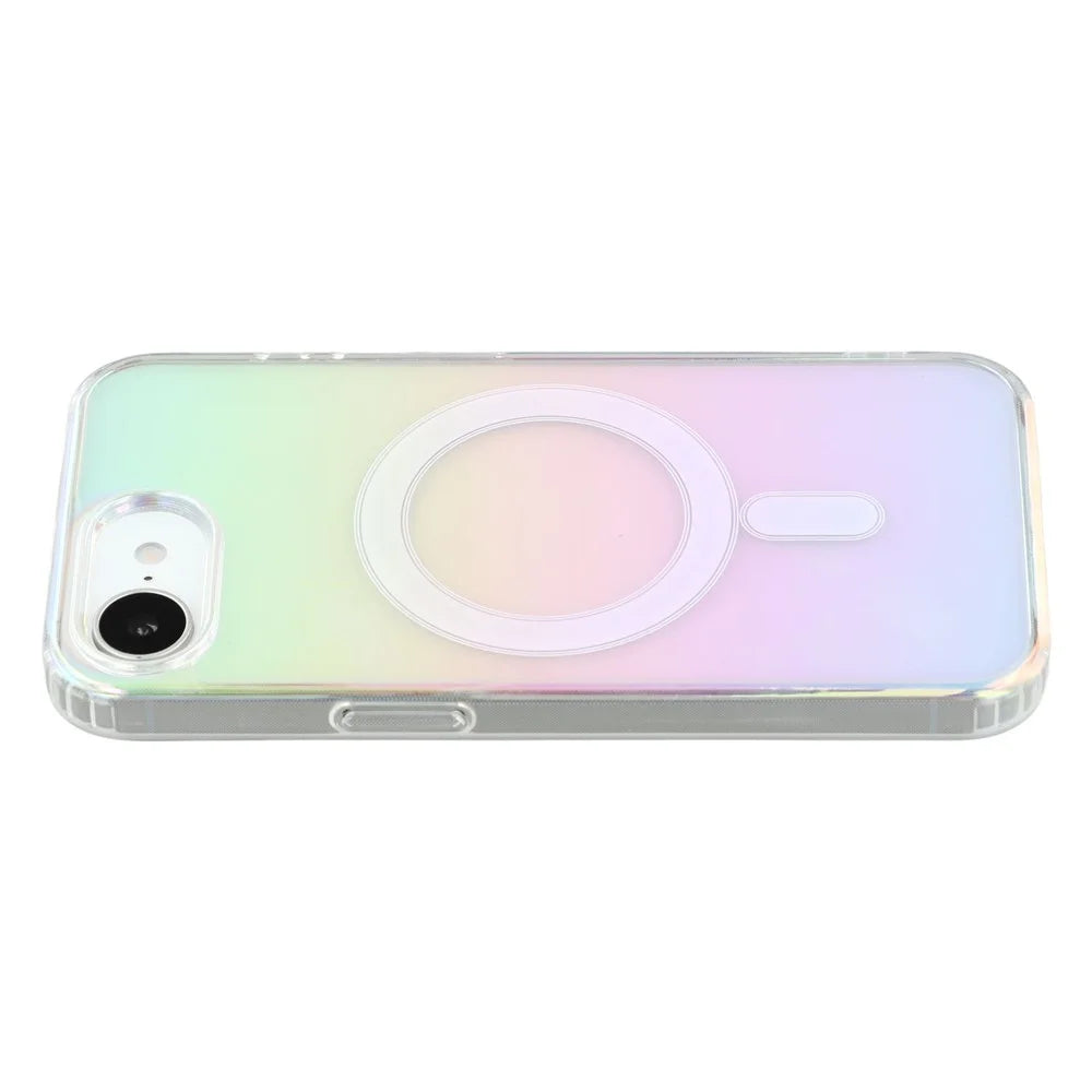 For iPhone 17e / 16e Case Compatible with MagSafe Acrylic + TPU Gradient Phone Cover - 1