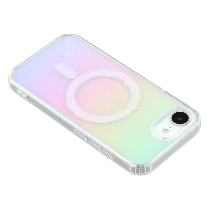 For iPhone 17e / 16e Case Compatible with MagSafe Acrylic + TPU Gradient Phone Cover - 3