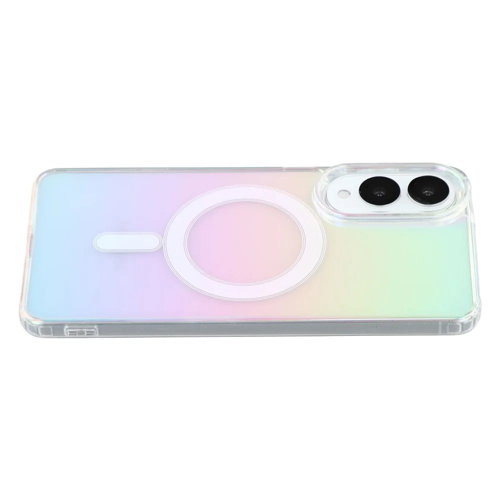 For Samsung Galaxy S25 Edge Magnetic Case Acrylic + TPU Gradient Phone Cover - 2