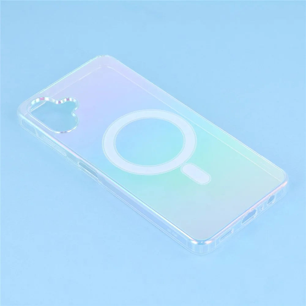 For Samsung Galaxy A06 5G  /  A06 4G Magnetic Case Acrylic + TPU Gradient Phone Cover - 4