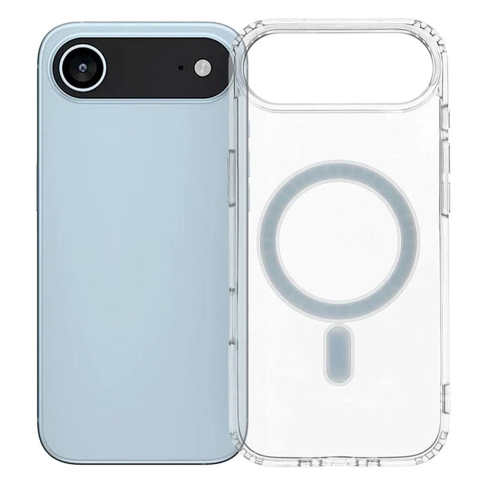 For iPhone Air Case Compatible with MagSafe TPU + Acrylic Clear Phone Cover - 1
