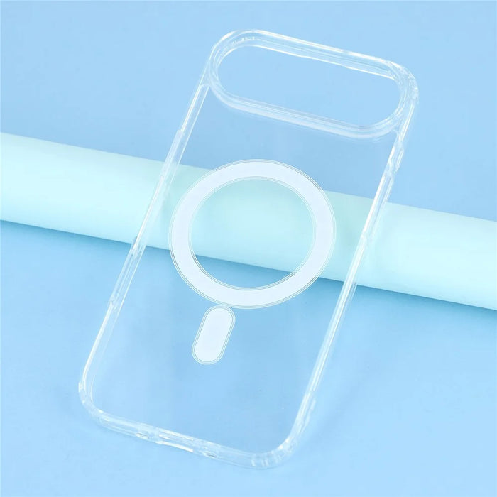 For iPhone Air Case Compatible with MagSafe TPU + Acrylic Clear Phone Cover - 4
