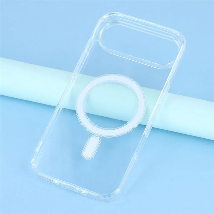 For iPhone Air Case Compatible with MagSafe TPU + Acrylic Clear Phone Cover - 5