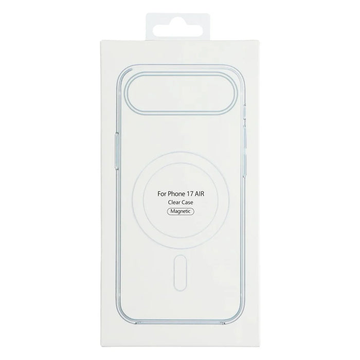 For iPhone Air Case Compatible with MagSafe TPU + Acrylic Clear Phone Cover - 6
