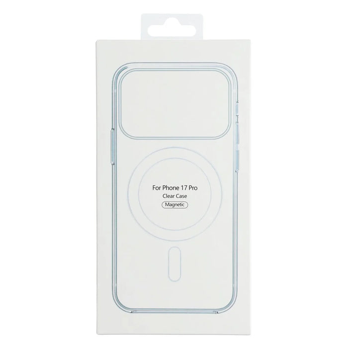 For iPhone 17 Pro Case Compatible with MagSafe TPU + Acrylic Clear Phone Cover - 5