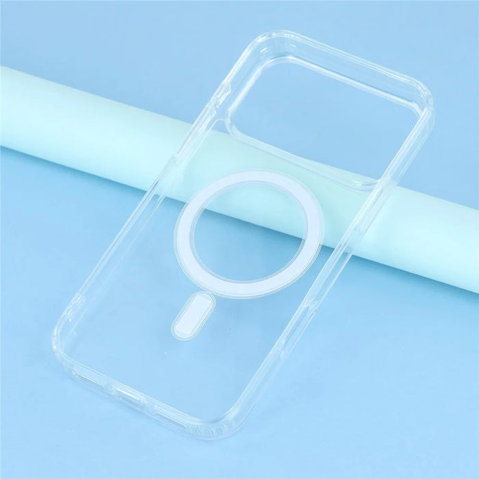 For iPhone 18 Pro Max / 17 Pro Max Case Compatible with MagSafe TPU + Acrylic Clear Phone Cover - 3