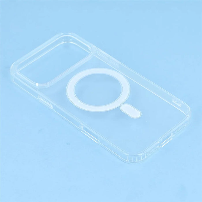 For iPhone 18 Pro Max / 17 Pro Max Case Compatible with MagSafe TPU + Acrylic Clear Phone Cover - 4