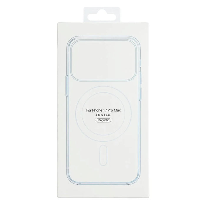 For iPhone 18 Pro Max / 17 Pro Max Case Compatible with MagSafe TPU + Acrylic Clear Phone Cover - 5