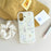 For iPhone 16 Case IMD Cute Cat Design TPU Phone Case with Wrist Strap - Yellow - 3