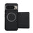 For Google Pixel 9 Pro XL Wallet Case Magnetic Detachable PU Leather Phone Cover with 2 Straps - Black - 4