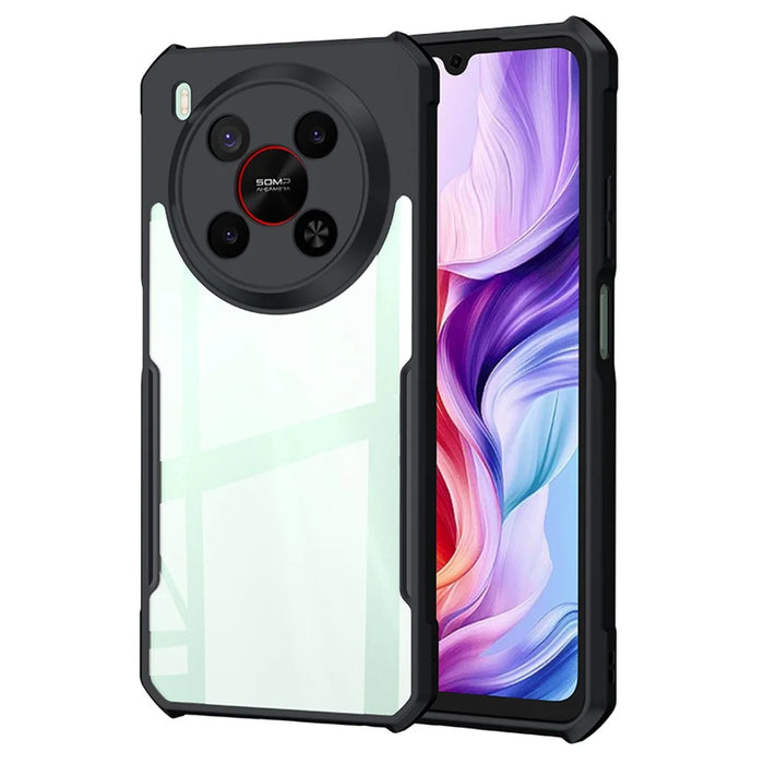 XUNDD For ZTE Blade V70 Max Case Dropproof TPU + Acrylic Clear Back Phone Cover - 1
