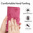 For iPhone 17 Case Butterfly Design Flip Wallet Leather Phone Cover Skin-Touch - Rose - 4