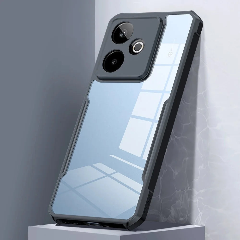 XUNDD For Realme GT 7T 5G  /  GT 7 5G Case Dropproof TPU + Acrylic Clear Back Phone Cover - 7