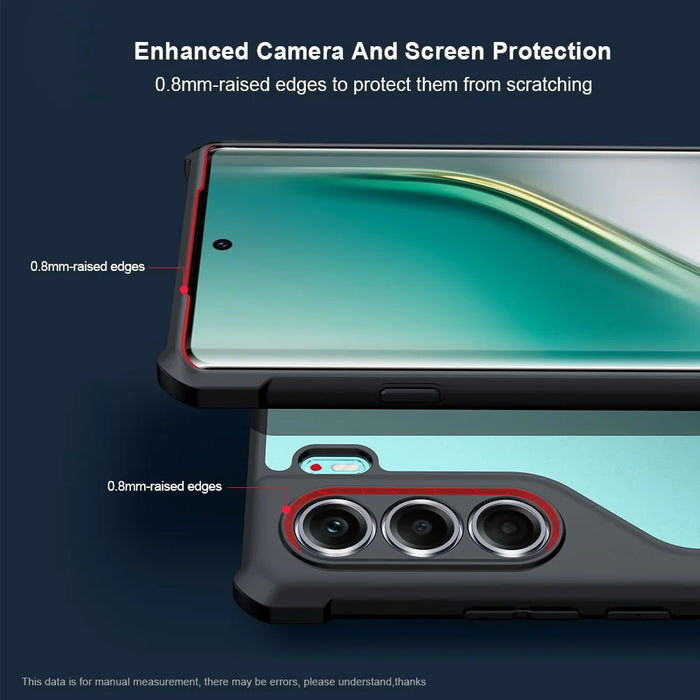 XUNDD For TECNO Camon 40 Pro 5G Case Dropproof TPU + Acrylic Clear Back Phone Cover - 3